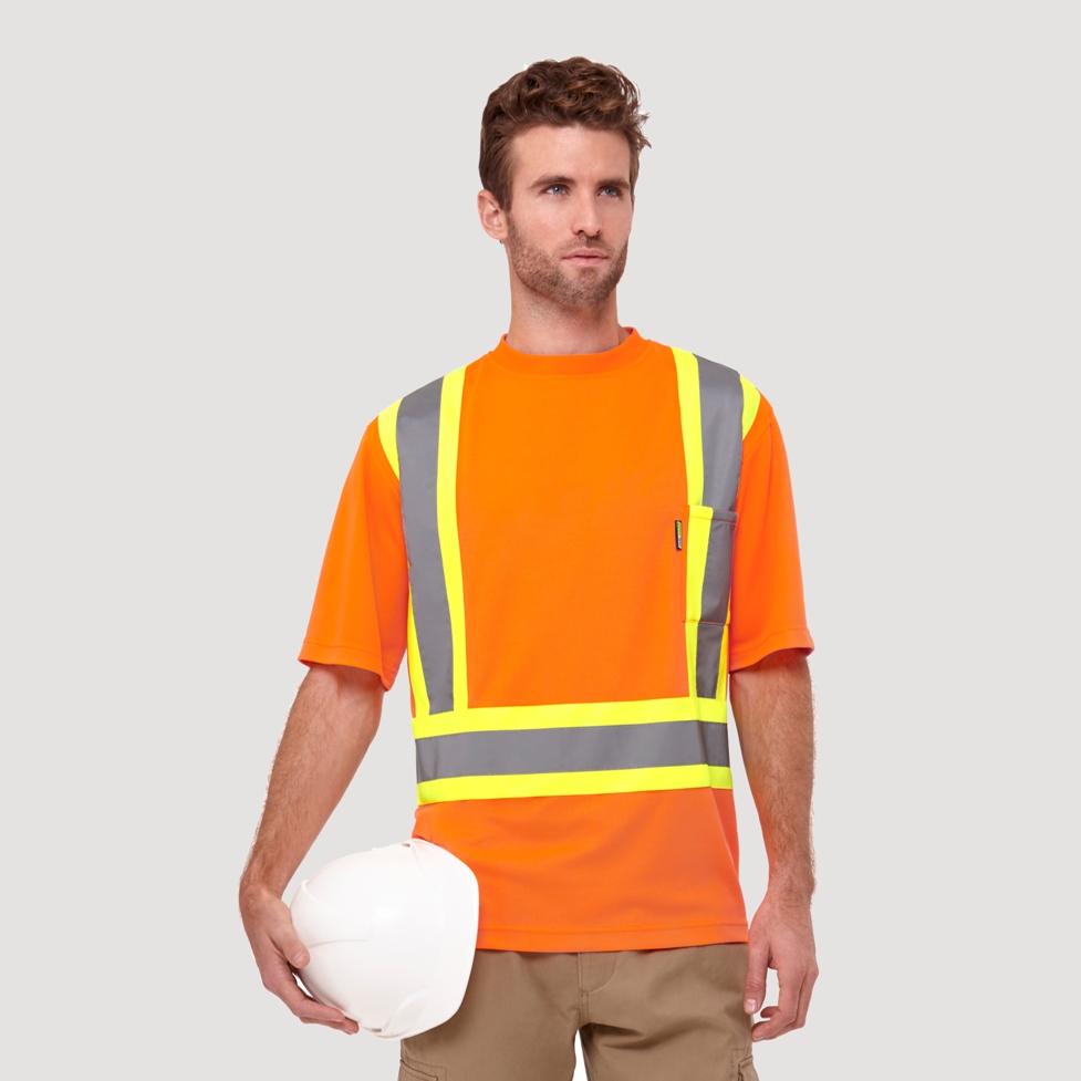 hi vis orange t shirt