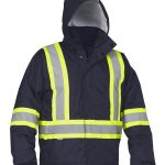 Drivers High Visibility Jacket Navy