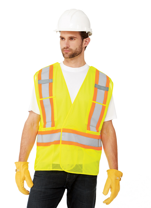 Guardian Hi Vis Safety Vest - Domtex Marketing Inc - Workwear, Security ...