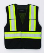 High Visibility Vest Black