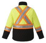 HI Vis Insulated Reversible Jacket Black