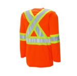 Long Sleeve T Orange Back