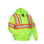 Thick Safety Full Zip Hoodie