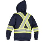 Thick Safety Full Zip Hoodie