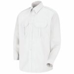 Long Sleeve Security Shirt White