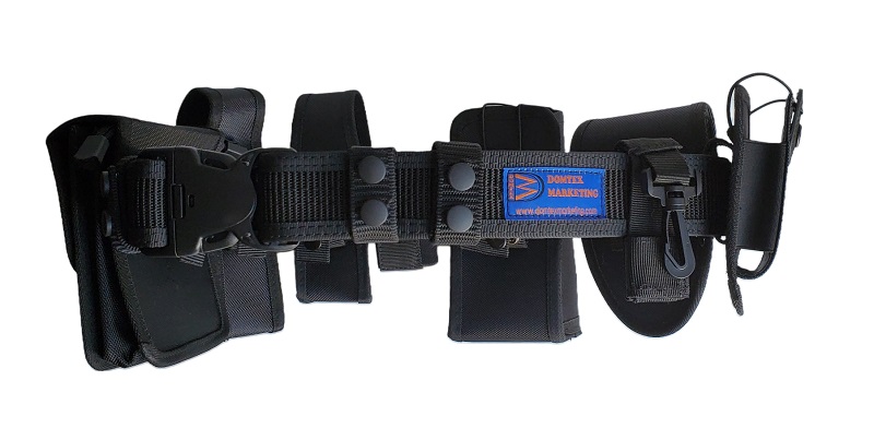Duty Belt With 14 Accessories, Security Uniforms