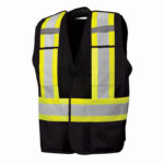 5 Point Tearaway Vest Black