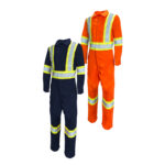 High Visibility Traffic Coveralls