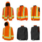 6 in 1 Ornage Convertible Parka