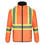 Reversible Oxford Orange Front