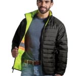 Reversible Oxford jacket Front