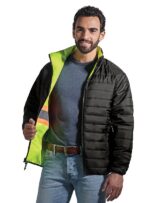 Reversible Oxford jacket Front