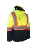 Winter-Softshell-Jacket-Lime-Front