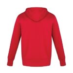 Red Full ZIp Hoodie Back