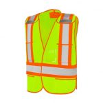 Universal Size Five Point Tearaway Solid Vest Lime