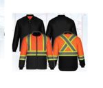 5 in 1 Heavy Duty High Visibility Jacket - Orange
