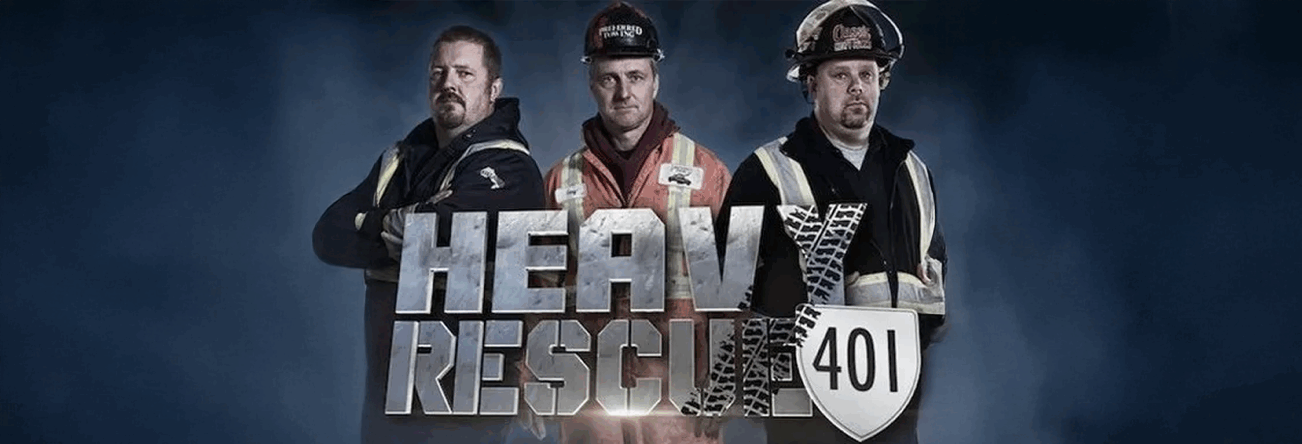 high visibility work wear on heavy rescue 401