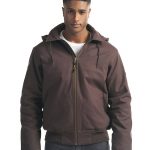 Canvas Bomber With Sherpa Lining