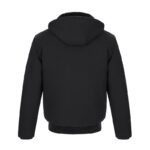 Canvas Bomber With Sherpa Lining Black Back