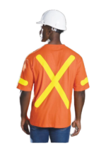 Safety Orange Cootton T-Shirt