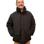High Vis Reversible Winter Jacket Front 3