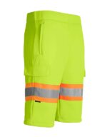 Hi Vis Cargo Shorts Lime