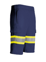 Hi Vis Cargo Shorts Navy