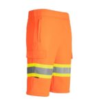 Hi Vis Cargo Shorts Orange