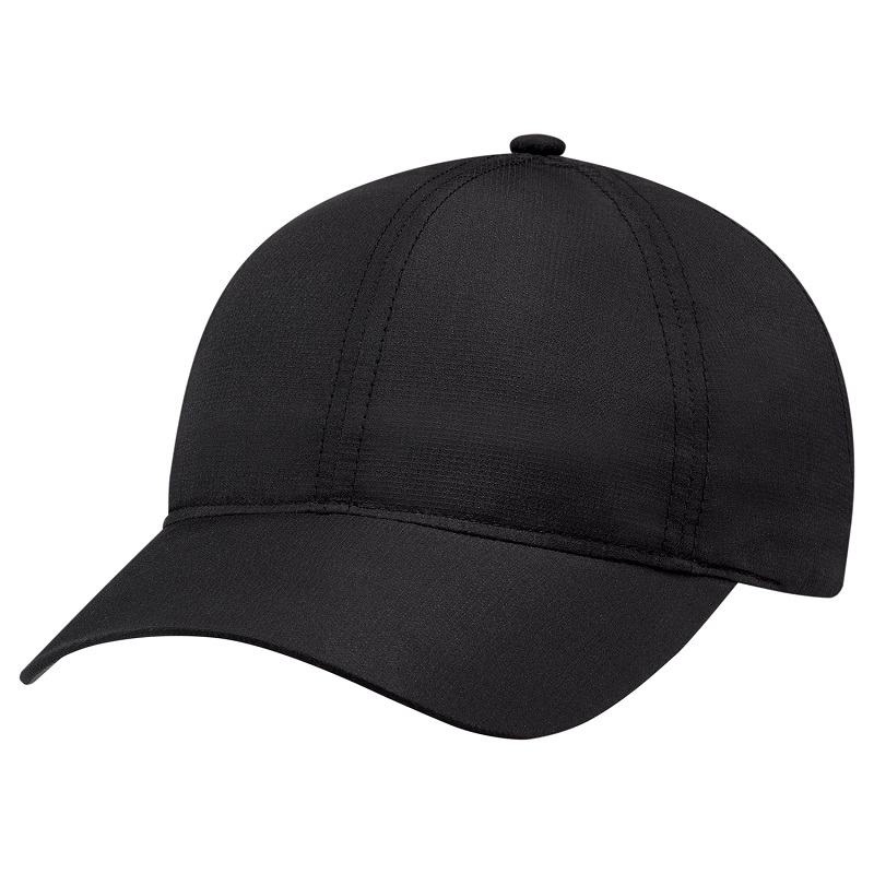 Premium Dry Fit Polyester UPF50+ Cap BLACK