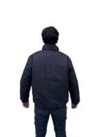 Reversible Security Winter Jacket Black Back Side