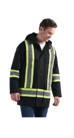 Hi Vis Cotton Canvas Parka