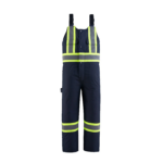 Hi Vis Insulated Overalls Navy