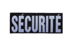 Large Embroidered French Securite Velcro Patch - Image 2